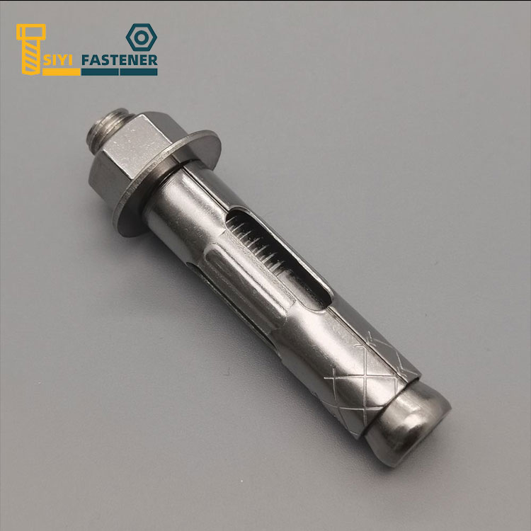 Steel Sleeve Anchor with Hex Nut and Flat washer